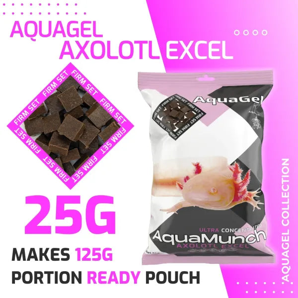 AquaMunch AquaGel Axolotl Excel