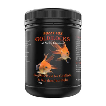 Fuzzy Goldilocks Goldfish and Koi Gel Food Pre-mix