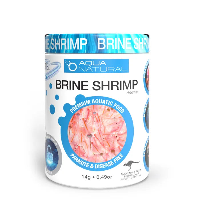 AQUA NATURAL FREEZE DRIED BRINE SHRIMP 14G