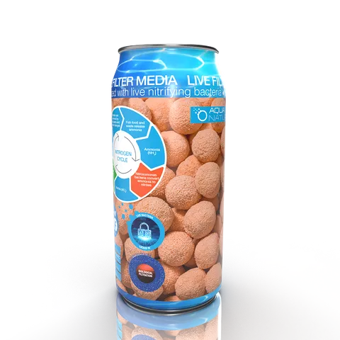 Aqua Natural LIVE BACTERIA Spheres 500ml Can