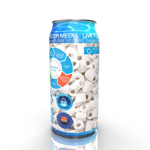 Aqua Natural LIVE BACTERIA Quartz Rings 500ml Can